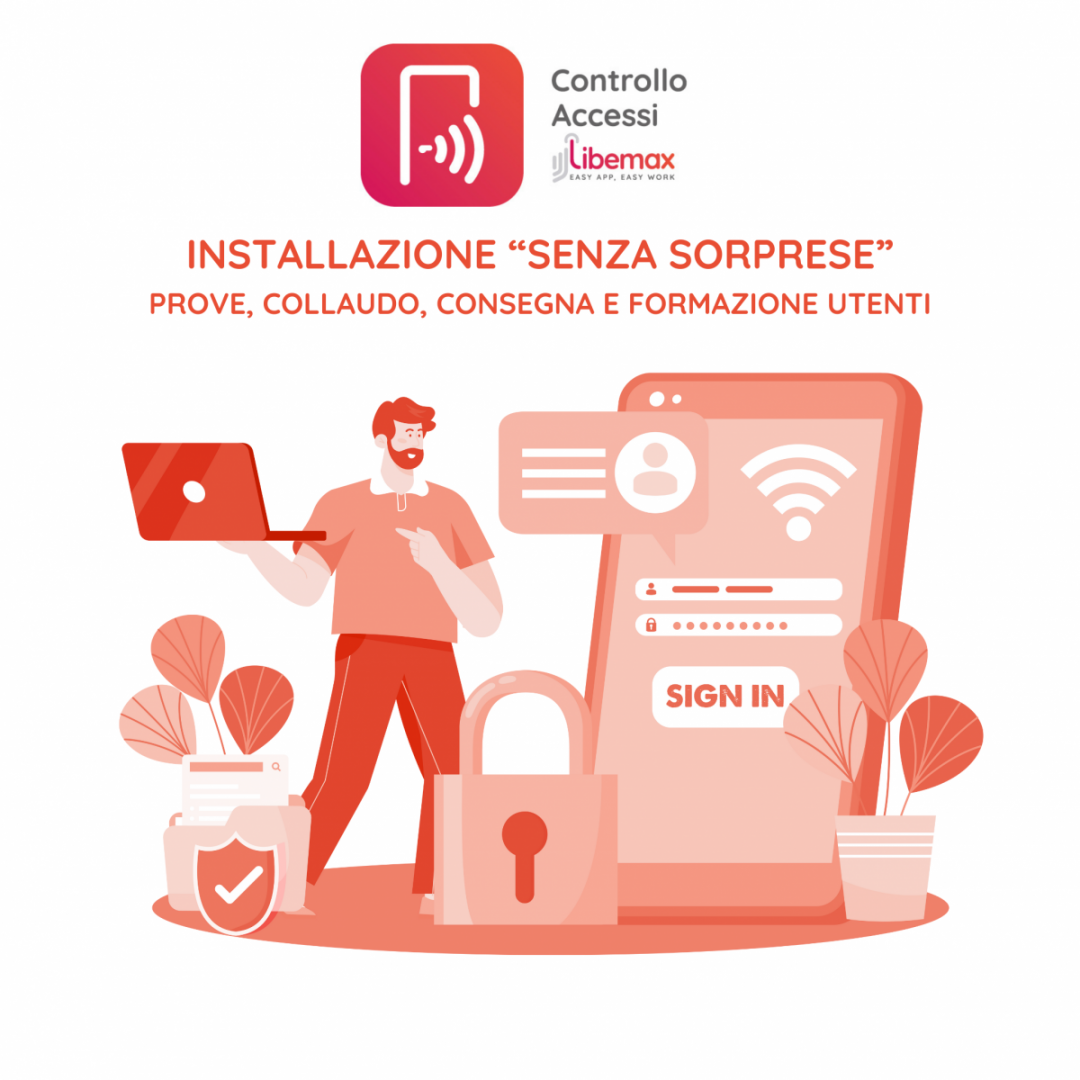 installazione libemax controllo accessi