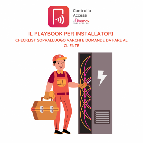 playbook installatori controllo accessi libemax